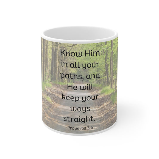 Proverbs 3 Ceramic Mug