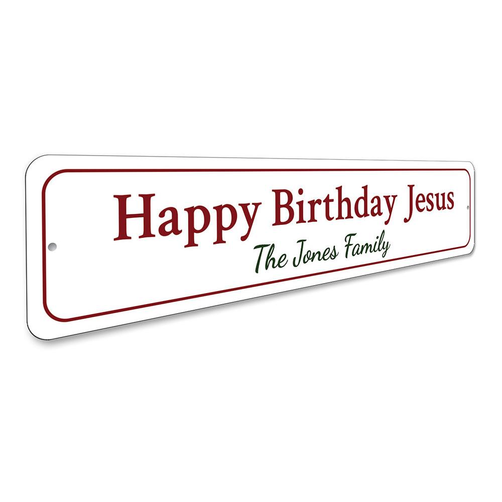 Jesus' Birthday Sign