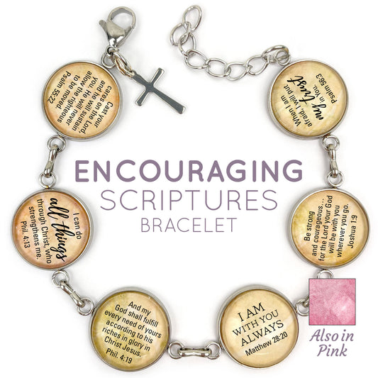Encouraging Scripture Bracelet