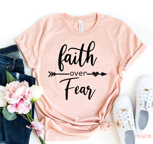 Faith Over Fear Arrow T-shirt